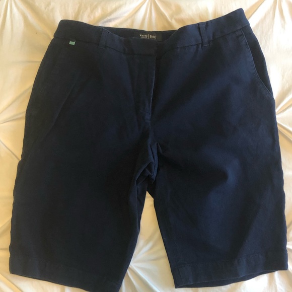 White House Black Market Pants - White House Black Market bermuda shorts blue size 4 short.
